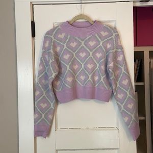 Heart sweater